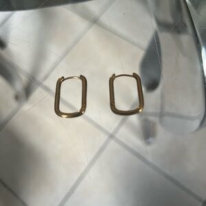 Elegant Gold Hoop Earrings